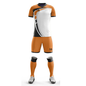 Uniforme de Fútbol Personalizado para Clubes de Entrenamiento, Fabricante de Uniformes de Fútbol ODM OEM con Pantalones Cortos, Sublimación, Conjuntos Completos de Rugby - Product Image 4