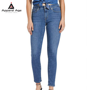 Último Diseño, Servicio OEM, Pantalones Vaqueros para Mujer, Cómodos, Transpirables, de Primera Calidad - Product Image 1