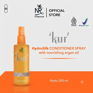 KUR NR HYDROSILK Spray revitalisant concentré réparateur pour cheveux abîmés et vieillis prématurément 200ml - Product Image 3