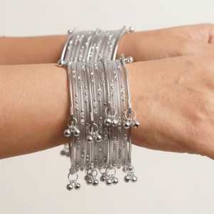 OEM Service Women Jewelry Sets Wedding Party Wear Kashmiri <b>Bangles</b> Sets Multi Colors Custom Sizes Kashmiri <b>Bangles</b> Churiyan Set - Product Image 2