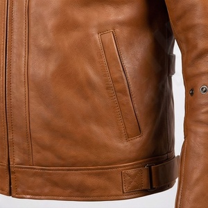 Veste de moto en cuir véritable pour homme de qualité supérieure, nouvelle arrivée, vestes de moto d'hiver, protections amovibles, personnalisables - Product Image 5