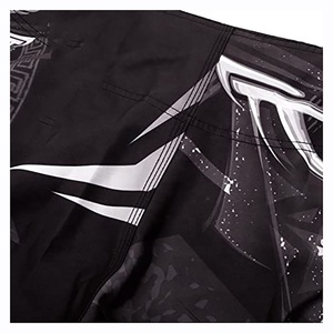 Shorts MMA personnalisés imprimés par transfert thermique, durables, pour hommes, séchage rapide, polyester, vêtements d'arts martiaux mixtes, coupe régulière pour adultes - Product Image 2