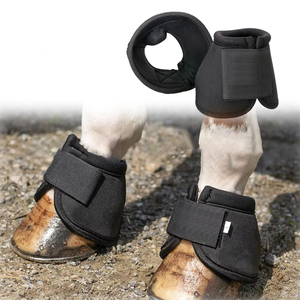 Cheap Price Horse Bell Boots Equine Products Tendon Protection <b>Equestrian</b> Short Sleeve Boots for Horse with OEM ODM Service - Product Image 3