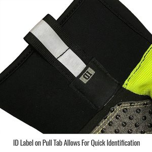 Gants de sécurité en cuir synthétique de haute qualité, travail mécanique, durables, résistants à l'abrasion, protection personnelle, gants industriels - Product Image 2