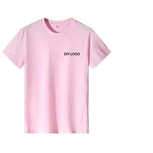 Camiseta informal personalizada de alta calidad para hombre, impreso en 3D logotipo bordado, diseño tejido de manga corta, cuello redondo, transpirable Premium - Product Image 1