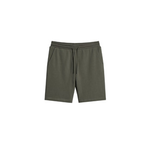 Shorts pour hommes personnalisables en tissu peigné 100 % coton, séchage rapide, respirants, anti-plis, écologiques, imperméables, avec cordon de serrage - Product Image 5