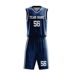 Uniforme de Baloncesto Sublimado Personalizado, Sin Mangas, Cuello en V, Absorbente de Humedad, Conjunto de Jersey Unisex para Adultos, Nombre del Equipo - Product Image 3