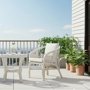 Conjunto de Muebles Modulares TAFANO SET TERRACE, Cómodos, de Mimbre/Ratán Estilo Asiático Antiguo, para Sala de Estar y Uso en Exteriores - Product Image 6