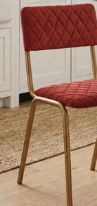 Achetez en gros : Chaise en velours moderne, chaise de salle à manger rembourrée, chaise d'appoint empilable pour restaurant et maison – Offre spéciale - Product Image 3