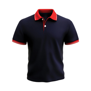 Camiseta Polo de Punto Personalizada 100% Algodón para Hombre ODM – Polo Básico de Verano Ligero y Transpirable de Manga Corta - Product Image 3