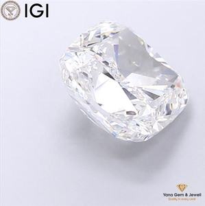 เพชร VS1 ความใสระดับ D สี D เพชร CVD ที่เพาะเลี้ยงในห้องปฏิบัติการ รูปทรงสี่เหลี่ยมคุชชั่น น้ำหนัก 3.51 กะรัต พร้อมใบรับรอง IGI สำหรับแหวนดีไซเนอร์เป็นของขวัญ - Product Image 3