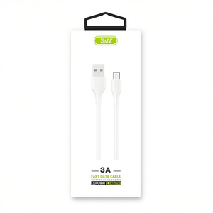 S&N Type C Data Cable 3000mm Length 3A Fast Charging - Product Image 2