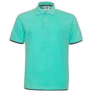 Polo à manches courtes en soie glacée pour homme, sensation de fraîcheur estivale, décontracté et professionnel, séchage rapide, avec logo personnalisé - Product Image 2