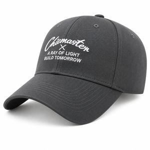 หมวกแก๊ปแบบ snapback 6 แผง ปักโลโก้ 3 มิติ ปรับขนาดได้ ขอบแบน ผ้าฝ้ายพรีเมียม สไตล์ฮิปฮอป ขายส่งตามสั่ง - Product Image 1