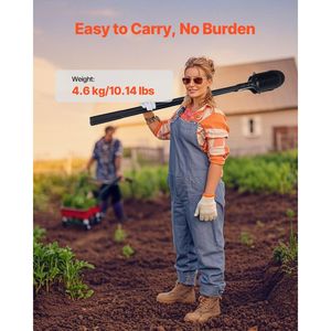 Trivella Manuale Robusta con Manico in Fibra di Vetro e Lama in Metallo con Indicatori di Scala - Product Image 6