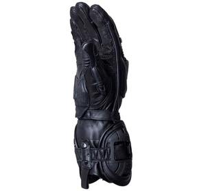 Gants de course pour moto en cuir véritable, coupe-vent, antidérapants, flexibles, à doigts complets - Product Image 6