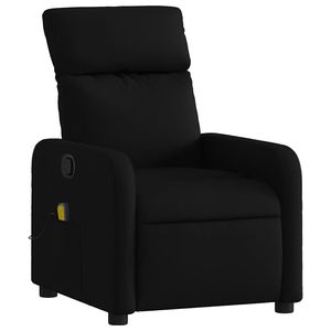 Fauteuil de massage inclinable noir - Product Image 3