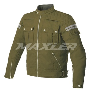Veste de moto pour homme en textile imperméable homologué CE avec taille ajustable et amovible Veste de moto en textile pour homme - Product Image 1
