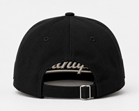 Casquette de baseball snapback brodée noire, motif camouflage inspiré de l'extérieur, avec design élégant, ajustable, unisexe adulte, pour tous les jours