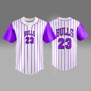 Camisetas de Béisbol Personalizadas al por Mayor, Camiseta de Manga Corta con Botones, Tejido Transpirable, Jersey Sencillo, Fabricante de Ropa - Product Image 1