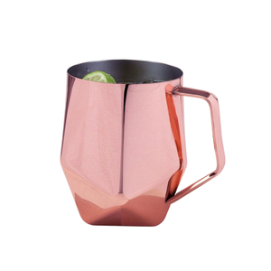 Taza de cobre puro de diseño clásico con asa, taza Moscow Mule para bar en casa, tazas para cócteles, tazas con beneficios para la salud ayurvédica - Product Image 4