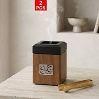 Brûleur d'encens en métal, diffuseur aromatique pour Bakhoor et parfums, utilisation toute saison, support décoratif d'aromathérapie