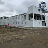 Bâtiment de bureaux préfabriqué en conteneurs d'acier modulaires, hébergement, maison en conteneurs moderne, maisons préfabriquées