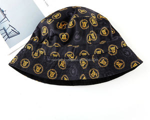 หมวกทรงถังพิมพ์ลายดอกไม้สำหรับฤดูร้อนผ้าคอตตอนน้ำหนักเบาดีไซน์ใส่ได้สองด้านสำหรับวันหยุดพักผ่อนชายหาดและเครื่องแต่งกายแนวสตรีทในเมือง - Product Image 3