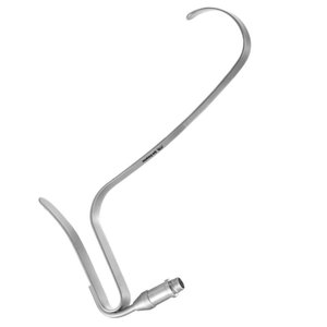 High-Quality Stainless Steel Surgical <b>Instrument</b> with 13mm Wide Blade Freeman Flap Retractor Fiber <b>Optic</b> 203mm - Product Image 6