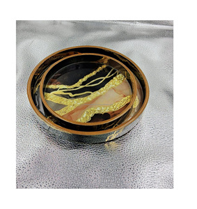 Bandeja de Madera Elegante y de Lujo Hecha a Mano, Ecológica, Apta para Lavavajillas, con Acabado Pulido para Servir Bebidas y Aperitivos, Bandeja de Cocina - Product Image 4