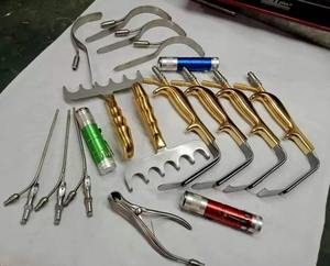 Juego de 17 piezas de acero inoxidable de alta calidad para aumento de senos, juego de acero inoxidable alemán para procedimientos de cirugía de senos por Tegra CE. - Product Image 2