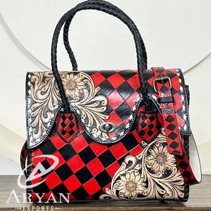 Nouveau Sac Fourre-tout Tendance en Cuir de Vachette Façonné à la Main 2026 Grande Capacité Sac à Bandoulière Sac à Main Tendance Cadeau Sacs à Main pour Femmes - Product Image 1