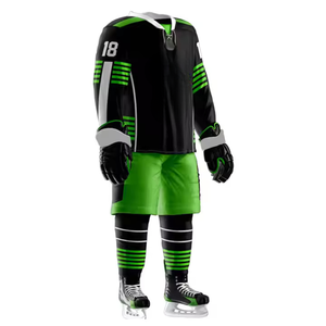 Conjunto de Uniforme de Hockey sobre Hielo para Hombre, Camisetas de Hockey Sublimadas, Ropa Deportiva Personalizada OEM para Clubes, Escuelas y Academias - Product Image 4