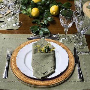 Assiette de Présentation Élégante pour Banquet – Décoration de Table Ronde Haut de Gamme pour Mariages et Événements - Product Image 4