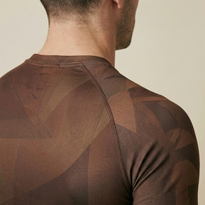 Custom Fitness Compression Shirt Men Half Sleeve Athletic Training Gym Running Performance Sportswear Wear - Product Image 6