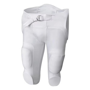 Mens <b>Padded</b> American Football Pants Buckle Closure Athletic Fit Breathable Practice Game Performance Sportswear Adult Wear sport - Product Image 1