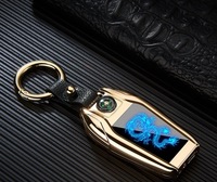 Briquet USB rechargeable avec logo personnalisé, design de luxe en alliage de zinc, vente en gros directe d'usine, faible MOQ, cadeaux multifonctionnels