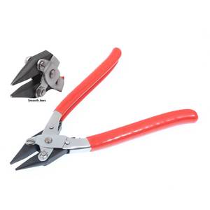 8-Inch Carbon Steel Chain Nose <b>Pliers</b> Steel Parallel Design for Jewelry Making & Watch Repair DIY OEM Customizable - Product Image 1