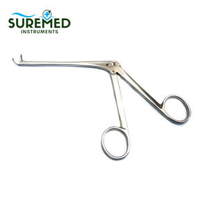 Pinzas Nasales Blakesley de 45 Grados de Inclinación Ascendente, 11 cm, de Acero Inoxidable, Instrumentos Quirúrgicos ORL para Uso Hospitalario - Product Image 1