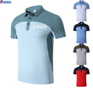 Polo de Manga Corta para Hombre de Alta Calidad, Informal, Transpirable, de Lona, Personalizable, para Golf, Liso, de Secado Rápido - Product Image 1