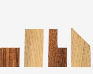 Jeu d'échecs minimaliste reproduit en bois de Sheesham et de buis, avec un roi de 2,79 pouces, au meilleur prix - Product Image 2