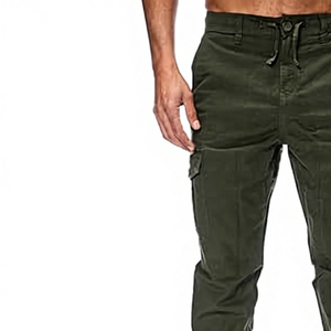 Men Cargo Pants OEM Service Customized Logo High Quality Breathable Trousers Custom Pockets For Sports and Outdoor Activities - Product Image 3