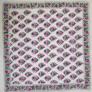 Pañuelos Boho al por Mayor Hechos a Mano, 100% Algodón Suave, Pañuelos con Estampado Floral, Pañuelos para la Cabeza, Pañuelos para el Cabello, Pañuelos Florales Vintage - Product Image 5