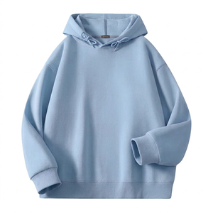 Sudaderas con Capucha Personalizadas para Hombre, Corte Regular, 100% Algodón, Sólidas, Casuales, Transpirables, con Botones, Estilo OEM, para Invierno - Product Image 5