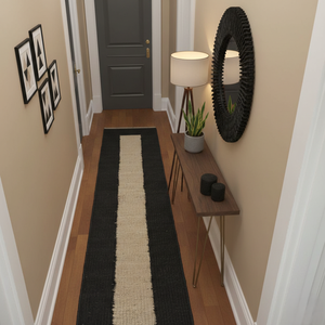 Alfombra de Yute Tejida a Mano – Alfombra de Pasillo Ecológica y Natural, Alfombra de Yute Vintage para Cocina, Alfombra de Tamaño Personalizado - Product Image 1