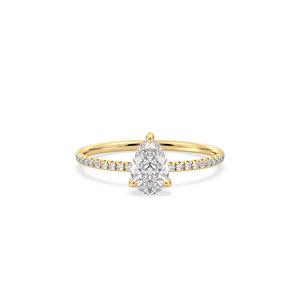 แหวนเพชร REYES IGI Certified 14K ทองคำแท้ HPHT CVD เพชรเพาะเลี้ยงในห้องปฏิบัติการ เครื่องประดับชั้นดีสำหรับผู้หญิง รับผลิตแบบ OEM ODM แหวนหมั้นสั่งทำพิเศษ - Product Image 2