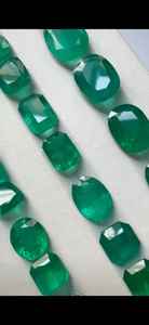 Esmeralda natural de Zambia, formas mixtas, calidad fina AAA, piedra preciosa suelta para la elaboración de joyas, pendientes para mujer - Product Image 4