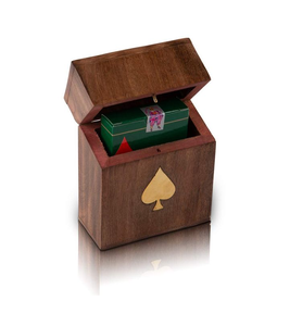 Porte-cartes en bois pour jeux et cartes de visite, présentoir de cartes en bois, porte-cartes de visite en bois - Product Image 3