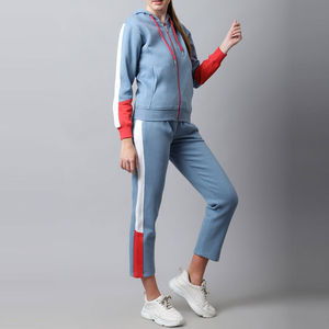 Nouvel Arrivage – Survêtements d'Hiver pour Femmes, Couleur Unie, Décontractés et Tendance, Deux Pièces, 100% Coton Polaire - Product Image 2