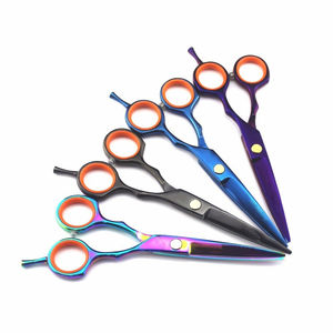 Tijeras de Peluquería Profesionales de Acero Inoxidable Japonés de Alta Calidad, con Filo de Cuchilla Afilada, Herramienta de Belleza Plegable - Product Image 1